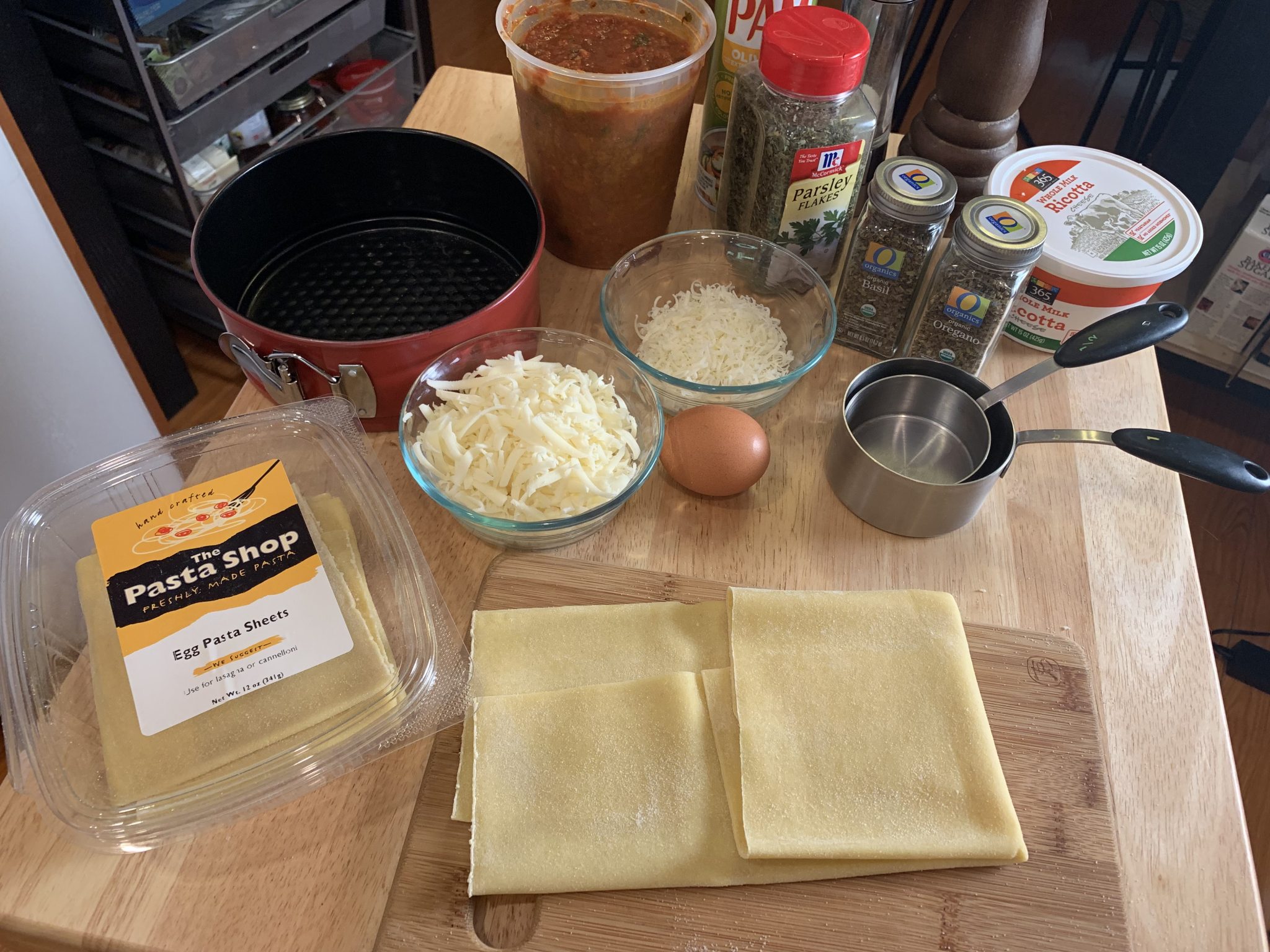 Fresh Pasta Lasagna