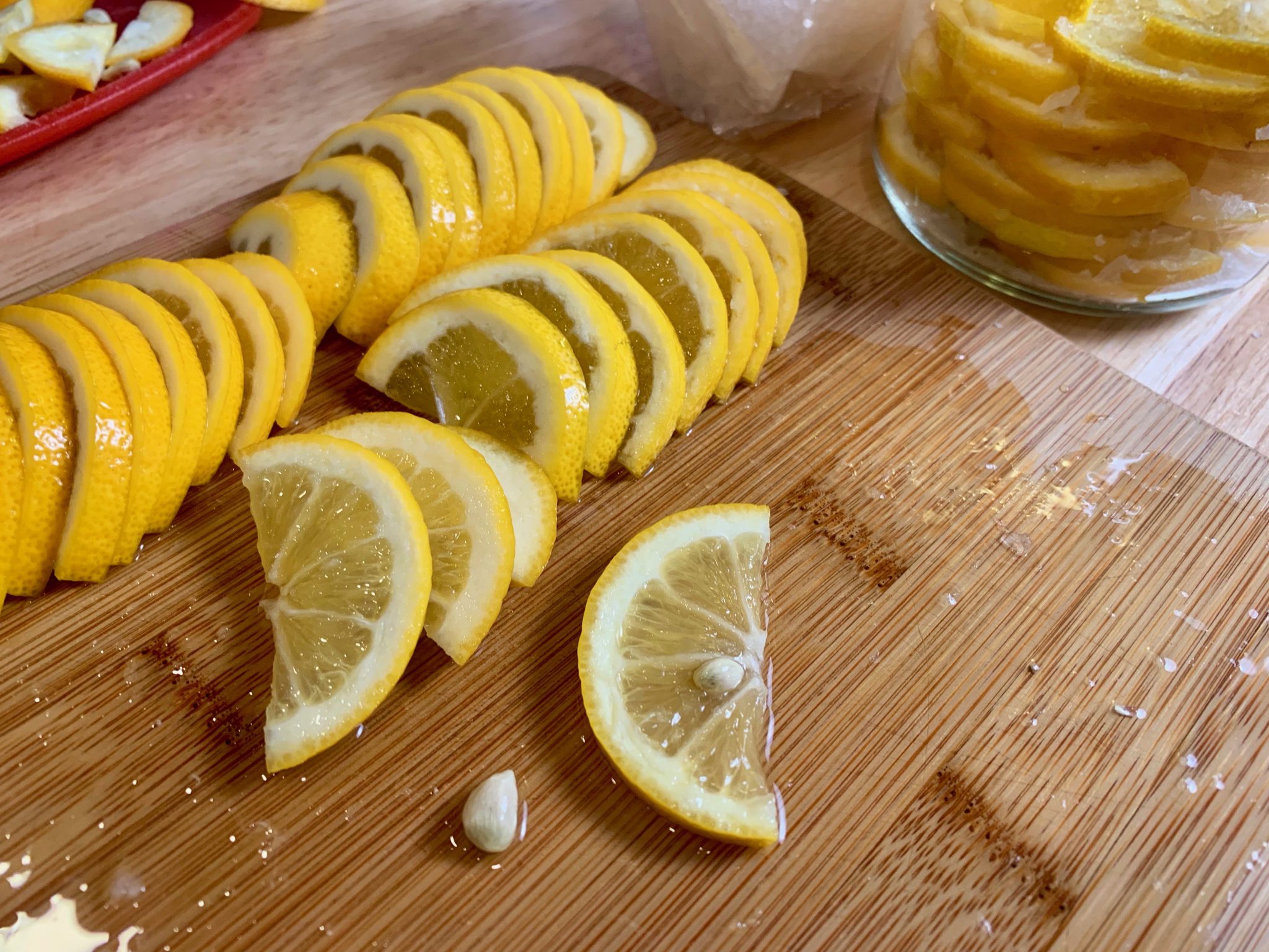 Salt-Preserved Meyer Lemons