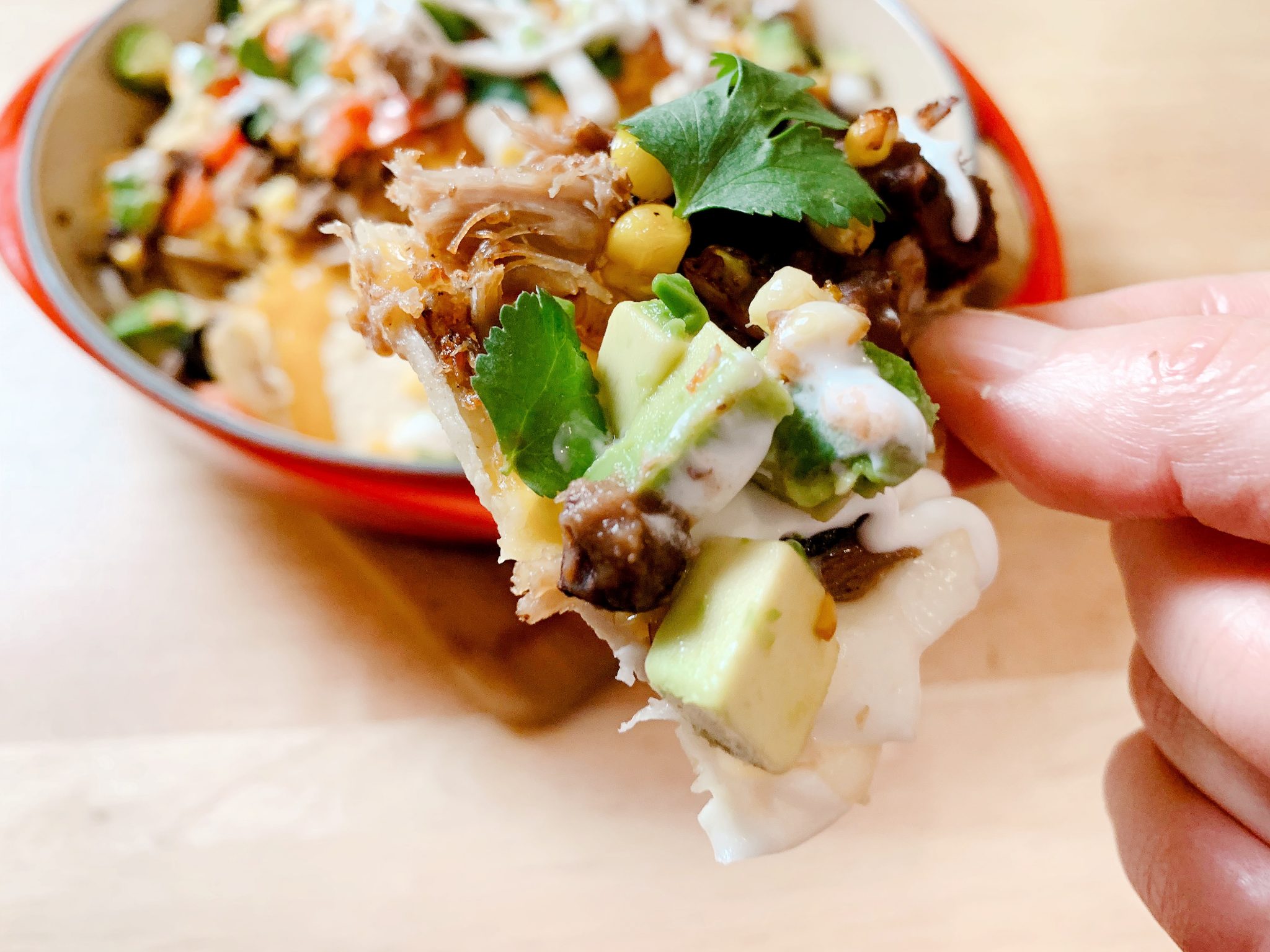 Crispy Carnitas Day 3: Loaded Nachos Edition