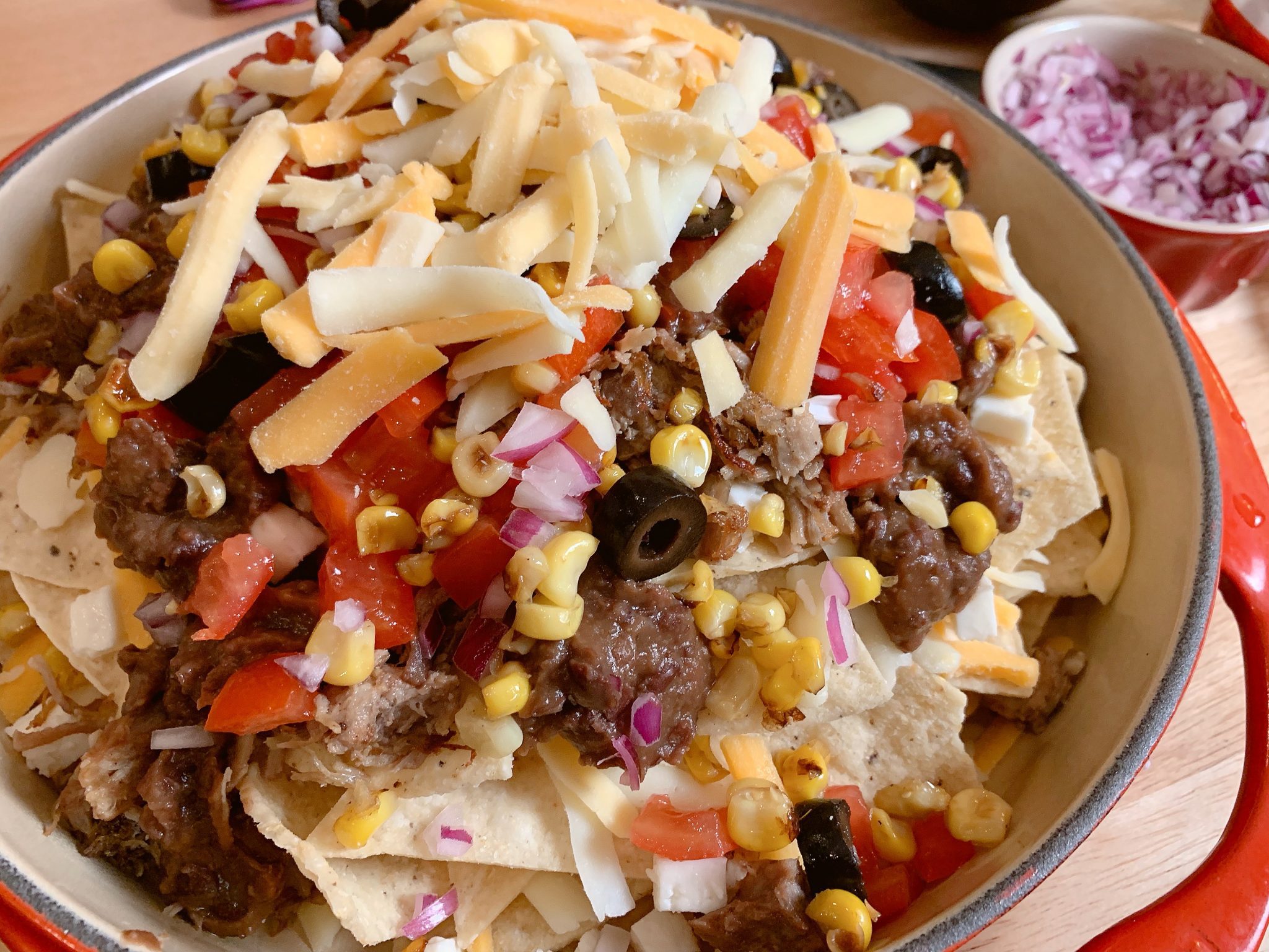 Crispy Carnitas Nachos