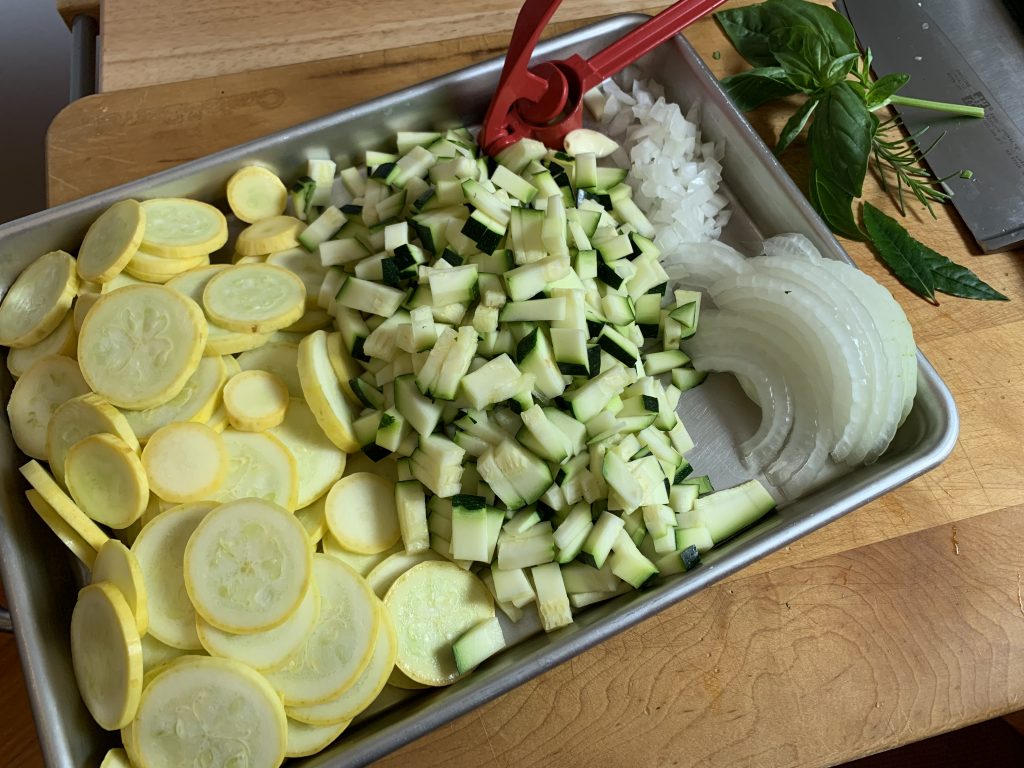 So many vegetables