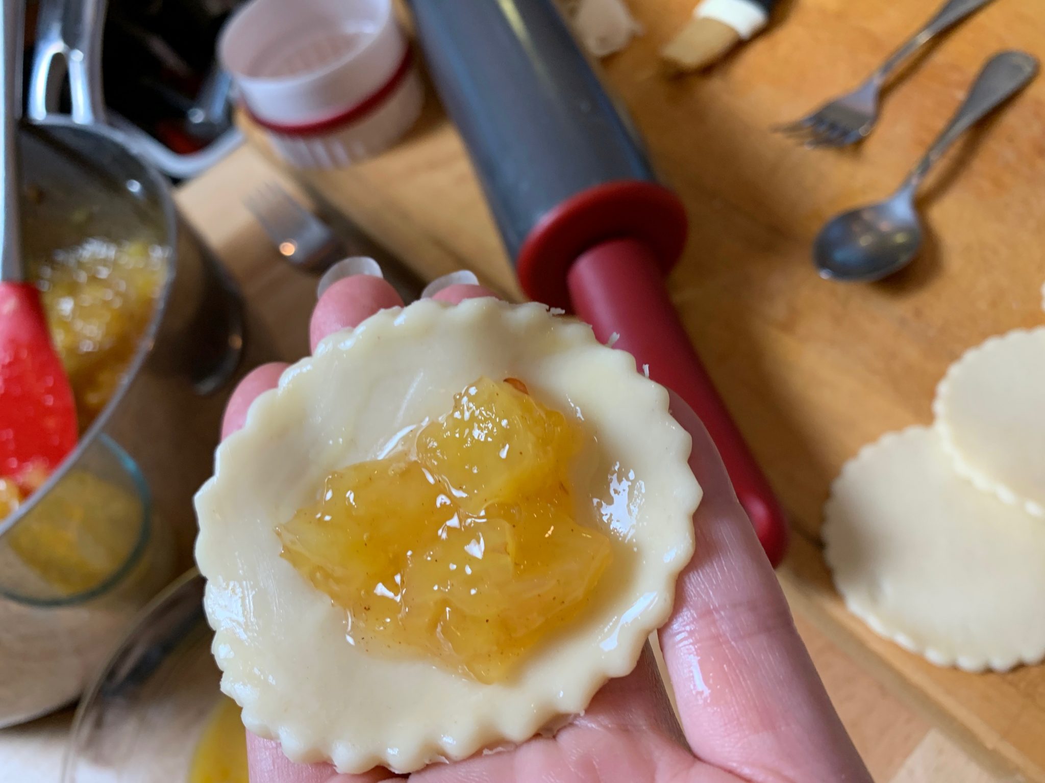 Fresh Pineapple Empanadas